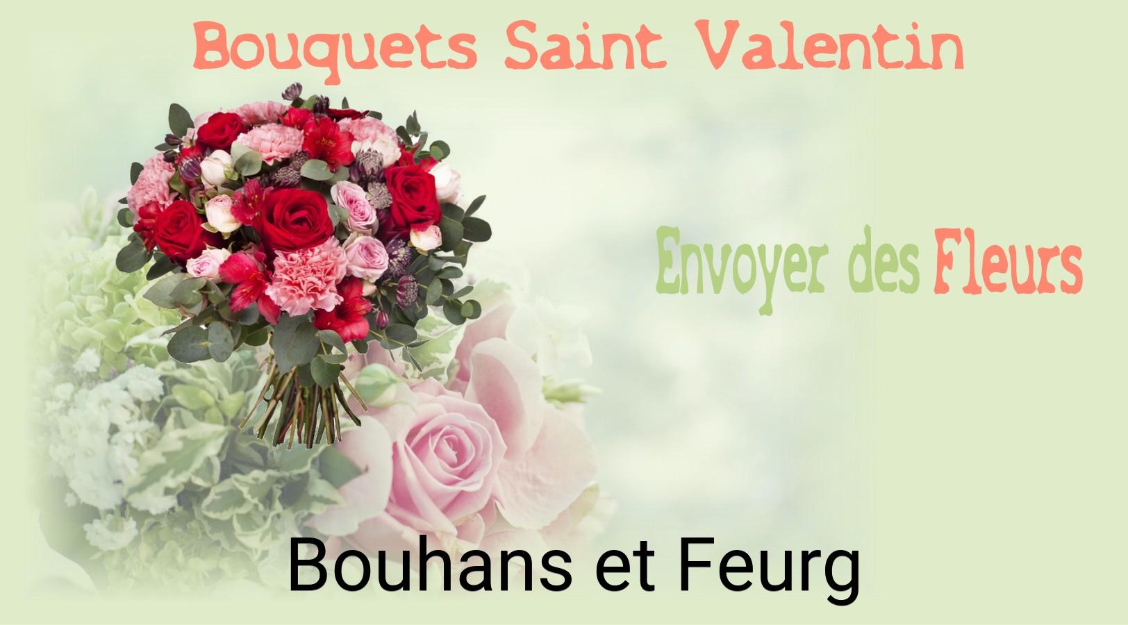Roses de Saint-Valentin livrées à Bouhans-et-Feurg